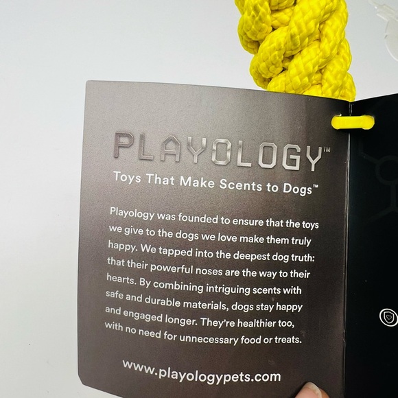 NWT Playology Dri Tech Rope Stick Medium (15-35 pound dogs) Chicken Flavor - Picture 4 of 6